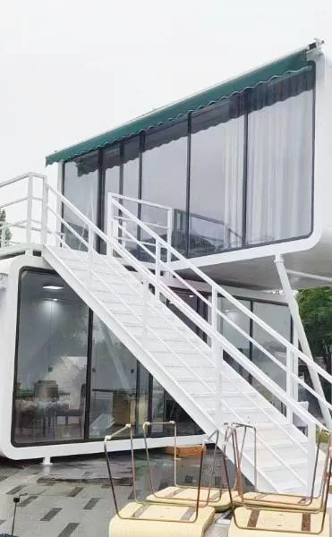 Apple Capsule glass facade